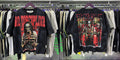 Vintage Roll The Dice Western Cropped T‑Shirt Rhinestone Highway Road Trip Raw Hem Oversized Streetwear Tee