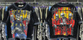 Vintage Roll The Dice Western Cropped T‑Shirt Rhinestone Highway Road Trip Raw Hem Oversized Streetwear Tee