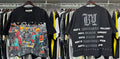 Vintage Roll The Dice Western Cropped T‑Shirt Rhinestone Highway Road Trip Raw Hem Oversized Streetwear Tee